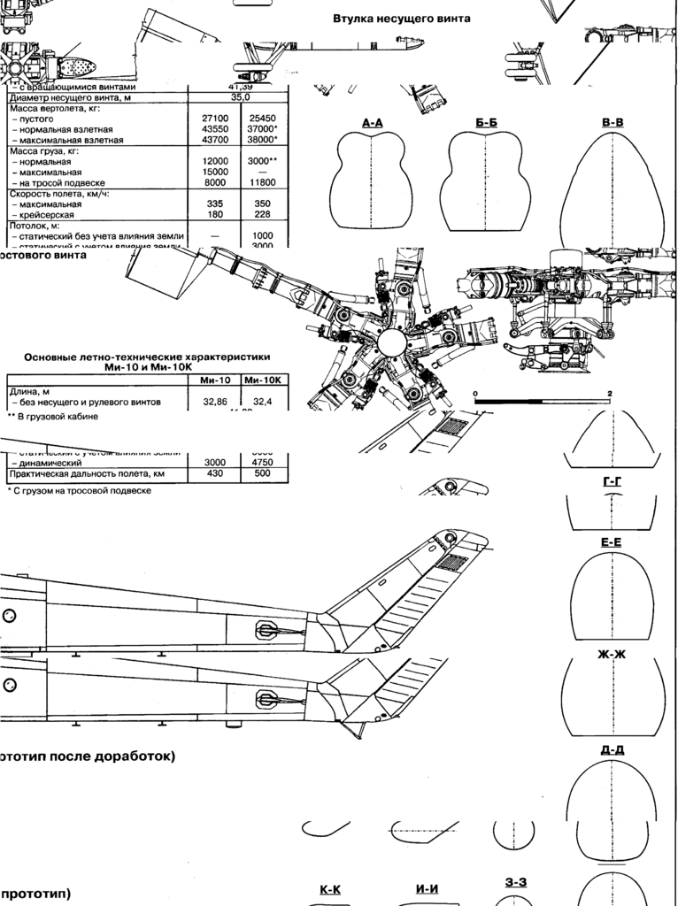 Ми 28 чертеж